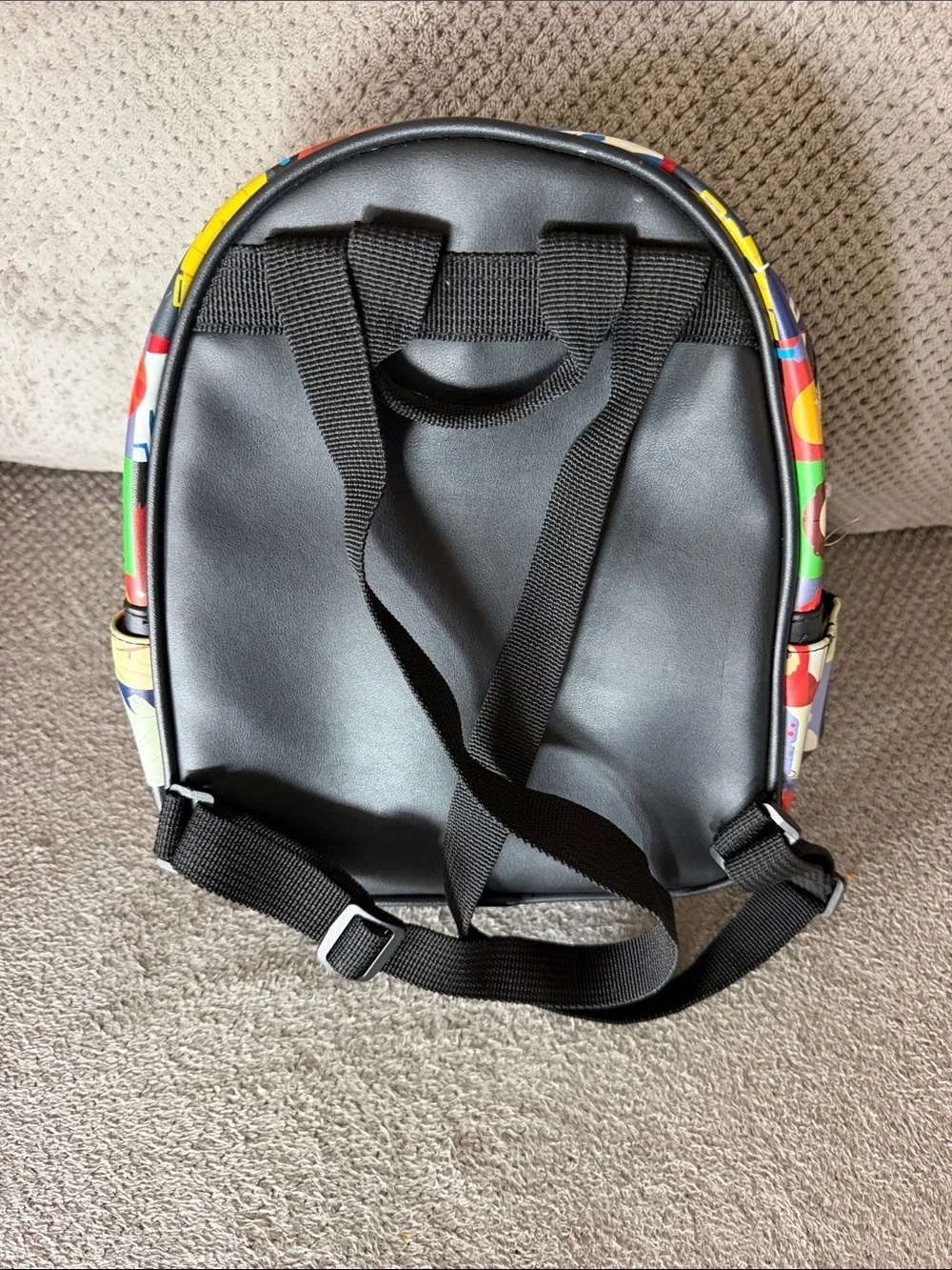 Star Wars Kids Backpack with Gold Logo and Multicolor Character Print